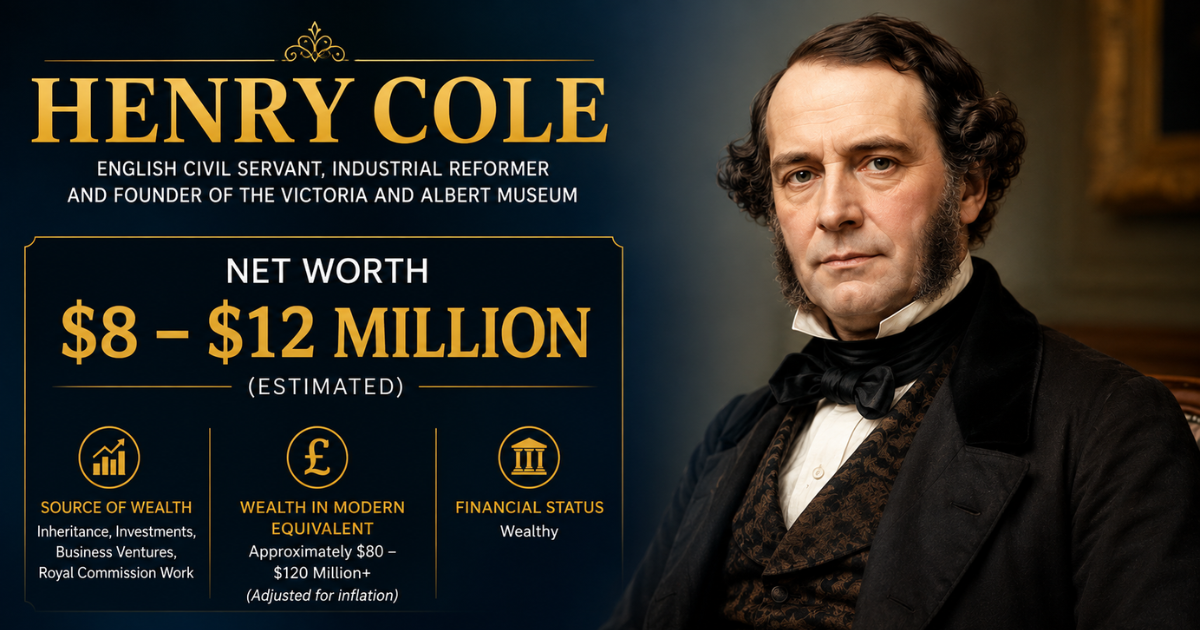 Henry Cole net worth and biography