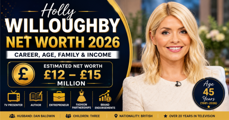 Holly Willoughby Net Worth 2026 Career and Wealth Profile