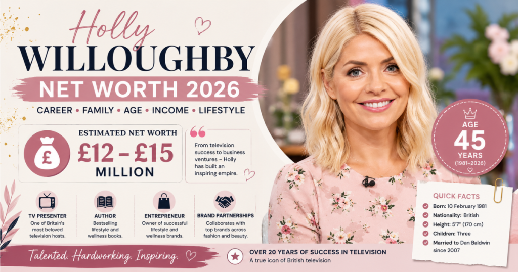 Holly Willoughby Net Worth 2026 Career and Wealth Profile