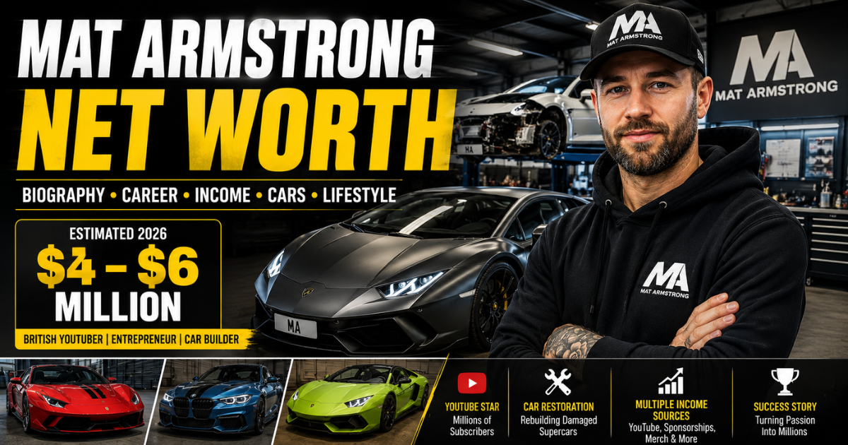 Mat Armstrong Net Worth