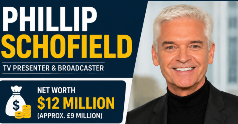 Phillip Schofield Net Worth  Career Age Family Height and Success