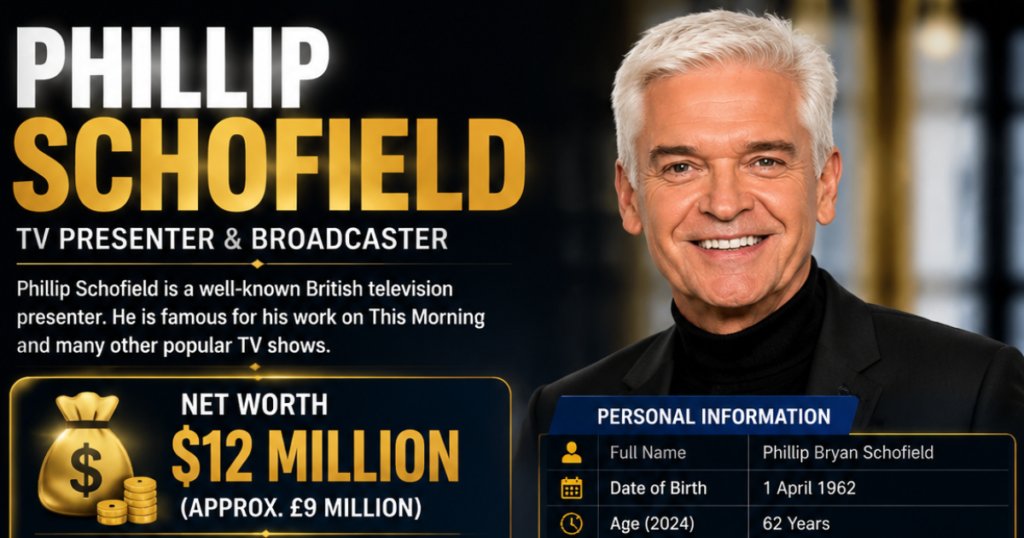 Phillip Schofield net worth